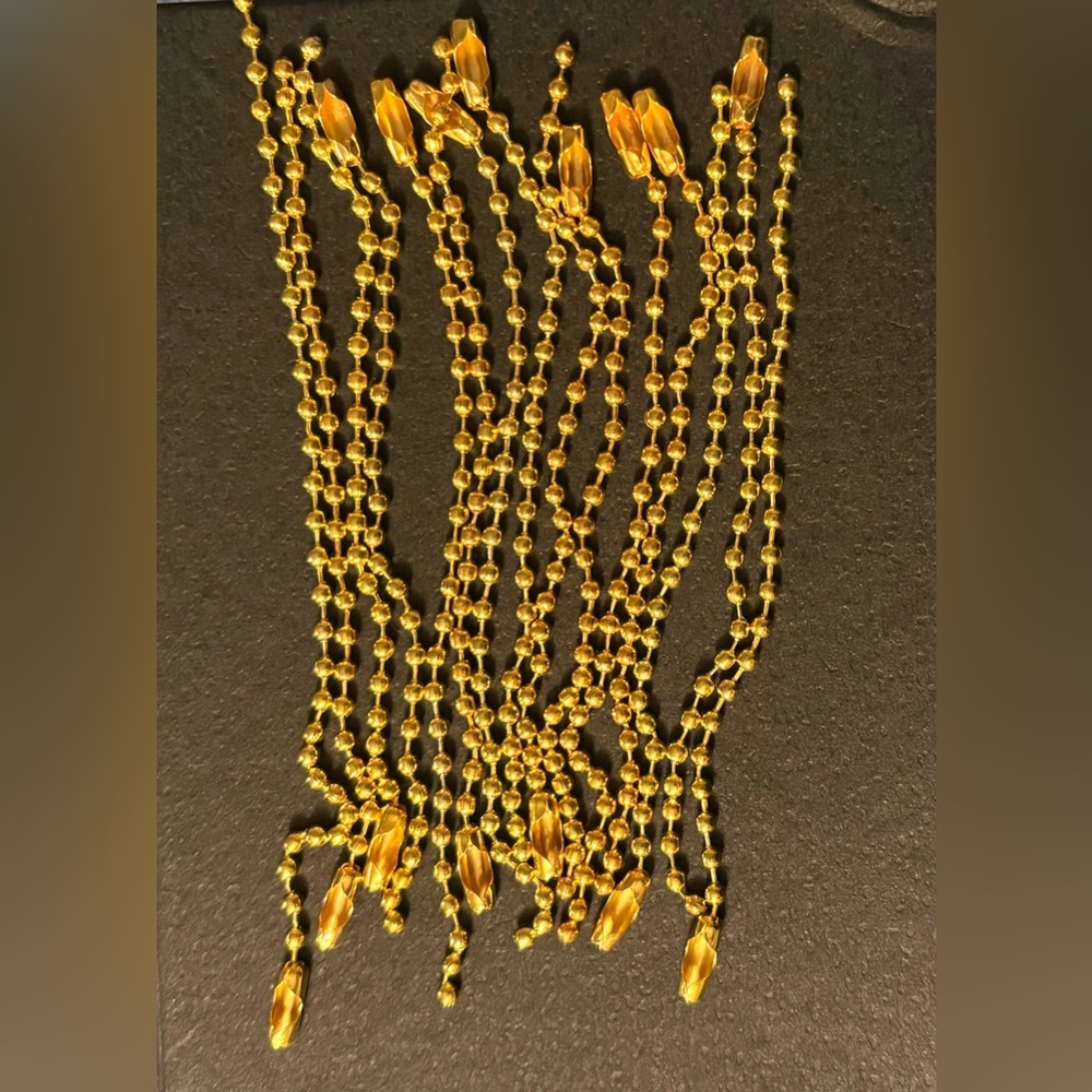 NWOT Gold-Plated Ball Chains for Key Chain/Bag Charm/Crafts- GET ALL 20 FOR 10 - Picture 3 of 3
